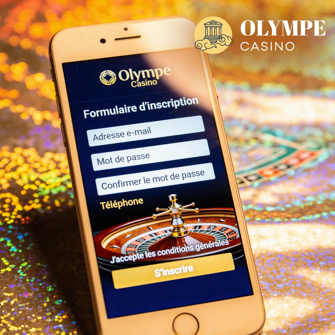 Olympe Casino inscription