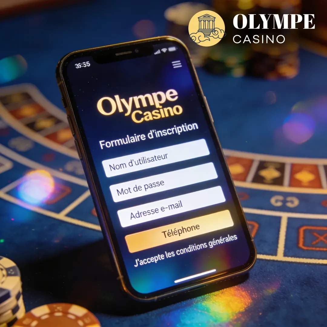Comment jouer sur Olympe Casino